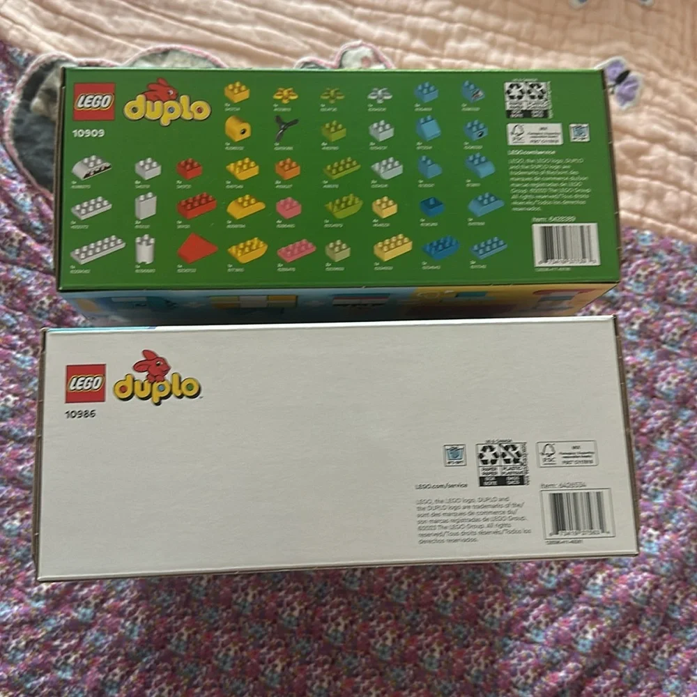 New Duplo Lego Kits Toddler Toys Family House on Wheels Heart Box Loose Bricks - Picture 8 of 9